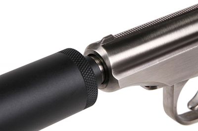 WE GBB Makarov 654K with Silencer (Silver) - Detail Image 8 © Copyright Zero One Airsoft