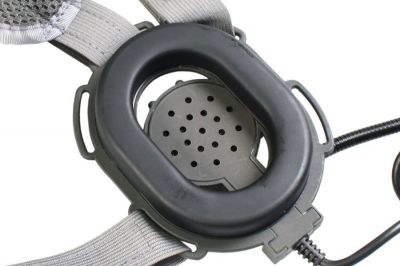 Z-Tactical Bowman Evo III Headset (Grey) - Detail Image 2 © Copyright Zero One Airsoft