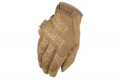 Mechanix Original Gloves (Coyote) - Size Medium - Detail Image 1 © Copyright Zero One Airsoft