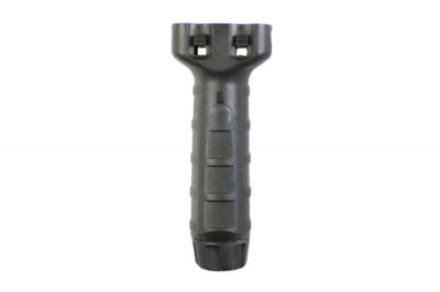 King Arms RIS Tactical Vertical Foregrip - Black - Detail Image 1 © Copyright Zero One Airsoft