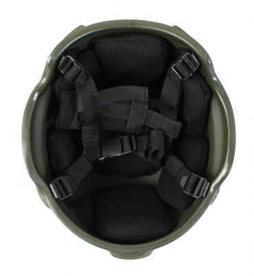 MFH ABS MICH 2002 Helmet (Olive) - Detail Image 10 © Copyright Zero One Airsoft