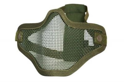 Viper Cross Steel Mesh Mask (Olive) - Detail Image 1 © Copyright Zero One Airsoft