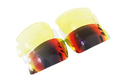 Guarder Protection Glasses 2010 Version in Hard Case (Black) - Detail Image 4 © Copyright Zero One Airsoft