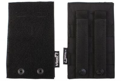 Viper MOLLE Velcro Panels (Black) - Detail Image 1 © Copyright Zero One Airsoft