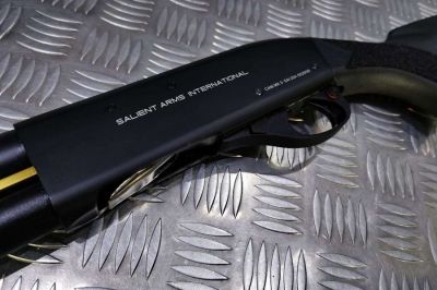 APS/EMG CO2 CAM870 MKIII Salient Arms International Licensed Law Enforcement Shotgun (Black) - Detail Image 16 © Copyright Zero One Airsoft