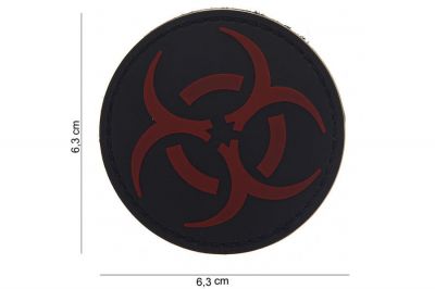 101 Inc PVC Velcro Patch "Resident Evil" - Detail Image 2 © Copyright Zero One Airsoft