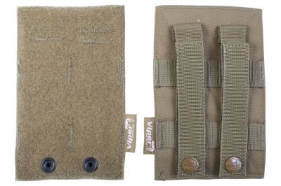 Viper MOLLE Velcro Panels (Coyote Tan) - Detail Image 1 © Copyright Zero One Airsoft