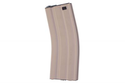 G&G AEG Mag for M4 450rds (Tan) - Detail Image 1 &copy; Copyright Zero One Airsoft