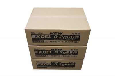 Excel BB 0.20g 3700rds Carton of 30 (Bundle) - Detail Image 3 © Copyright Zero One Airsoft