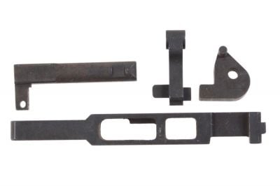 Angry Gun CNC Steel Trigger Base Set for Marui M40A5 - Detail Image 1 © Copyright Zero One Airsoft