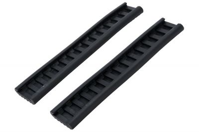 ZO Rubber Honeycomb Rail Cover Set (Black) - Detail Image 1 © Copyright Zero One Airsoft