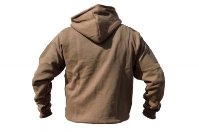 Viper Tactical Zipped Hoodie (Coyote Tan) - Size Medium - Detail Image 2 © Copyright Zero One Airsoft