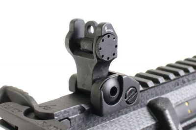 King Arms AEG Black Rain Ordnance Carbine (Carbon Fiber Pattern) - Detail Image 10 © Copyright Zero One Airsoft