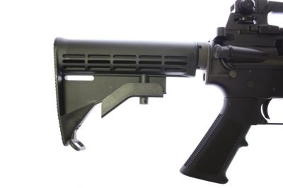 WE GBB M4 CQB-R (Black) with Tier 2 Upgrades (Bundle) - Detail Image 3 © Copyright Zero One Airsoft