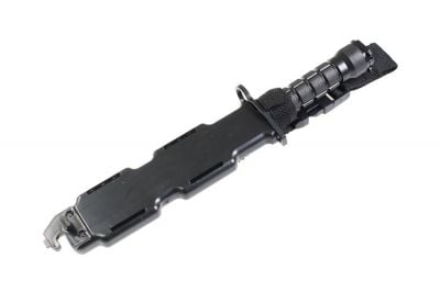 ZO Rubber Bayonet Training Knife (Black) - Detail Image 1 © Copyright Zero One Airsoft