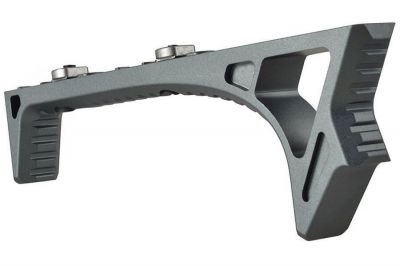 Strike Industries Link Curve Foregrip for KeyMod & MLock (Grey) - Detail Image 1 © Copyright Zero One Airsoft