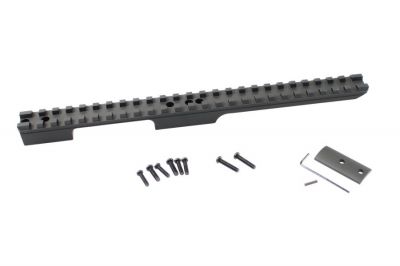 King Arms Scope Mount Base Long for VSR-10 & M700 - Detail Image 2 © Copyright Zero One Airsoft