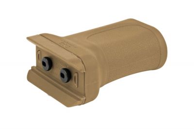 G&G KeyMod Forward Grip for Warthog Series (Tan) - Detail Image 1 &copy; Copyright Zero One Airsoft