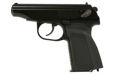 WE GBB Makarov 654K with Silencer (Black) - Detail Image 2 © Copyright Zero One Airsoft