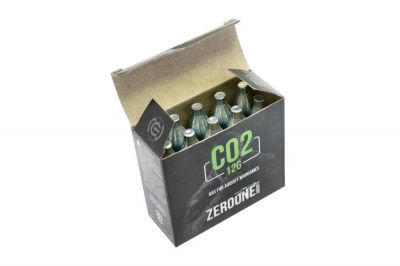 ZO 12g CO2 Capsule Pack of 10 (Bundle) - Detail Image 2 © Copyright Zero One Airsoft