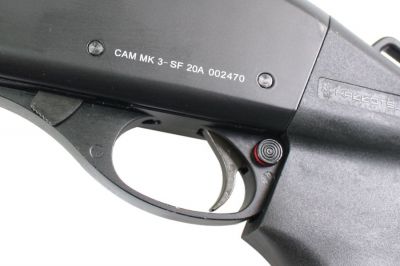 APS CO2 CAM870 MKIII Zombie Hunter SF Shotgun (Black) - Detail Image 8 © Copyright Zero One Airsoft