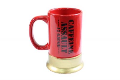 Caliber Gourmet Caffeine Assault 12 Gauge Mug - Detail Image 1 © Copyright Zero One Airsoft
