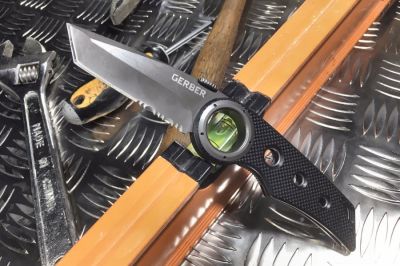 Gerber Remix Tactical Folding Knife with Belt Clip - Detail Image 8 © Copyright Zero One Airsoft