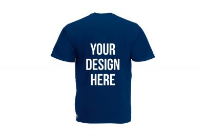 ZO Combat Junkie T-Shirt 'Your Design Here' - Detail Image 12 © Copyright Zero One Airsoft