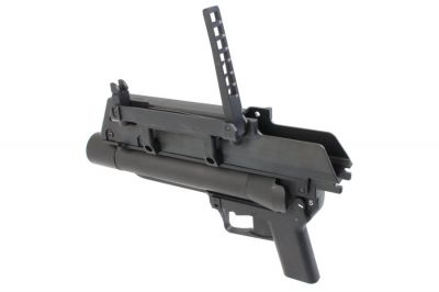 S&T Undermount Grenade Launcher for G39 (Black) - Detail Image 9 © Copyright Zero One Airsoft