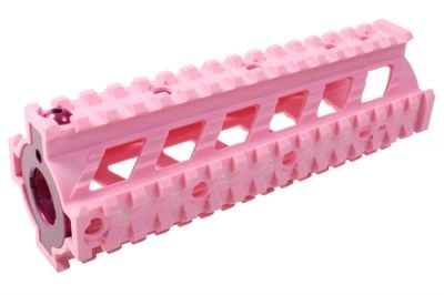 G&G 20mm RIS Handguard for M4 (Pink) - Detail Image 1 © Copyright Zero One Airsoft