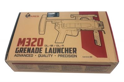 ARES M320 Grenade Launcher (Black) - Detail Image 8 © Copyright Zero One Airsoft