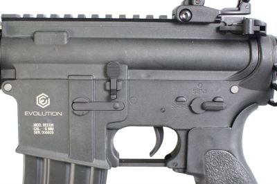 Evolution AEG Carbontech Recon UX 9" Silent Ops (Black) - Detail Image 5 © Copyright Zero One Airsoft