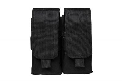 NCS VISM MOLLE Stacked Double Mag Pouch for M4 (Black) - Detail Image 1 © Copyright Zero One Airsoft