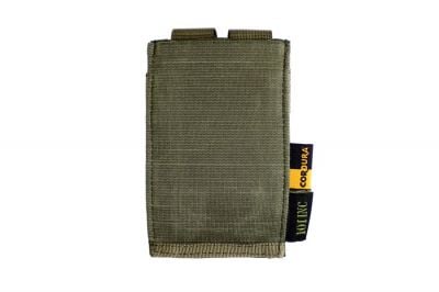 101 Inc MOLLE Elastic Single M4 Mag Pouch (Olive)
