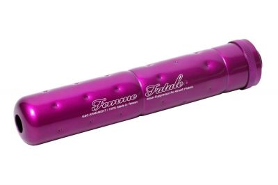 G&G Suppressor 14mm CCW SOCOM Style (Pink) - Detail Image 1 © Copyright Zero One Airsoft