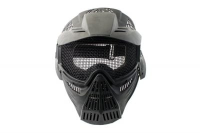 Pirate Arms Commander Mesh Full Face Mask (Black) - Detail Image 1 © Copyright Zero One Airsoft