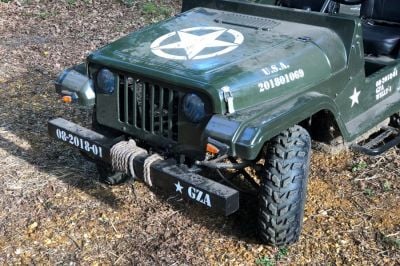 Willy's Jeep (200cc) - Detail Image 2 © Copyright Zero One Airsoft