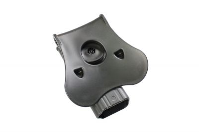 Amomax Rigid Polymer Holster for GK19/23/32 (Black) - Detail Image 3 © Copyright Zero One Airsoft
