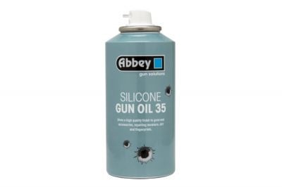 Abbey Silicone Gun Oil 35 Aerosol - Detail Image 1 © Copyright Zero One Airsoft
