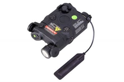 Matrix PEQ-15 Red Laser & LED Illuminator with Pressure Switch (Black) - Detail Image 1 © Copyright Zero One Airsoft
