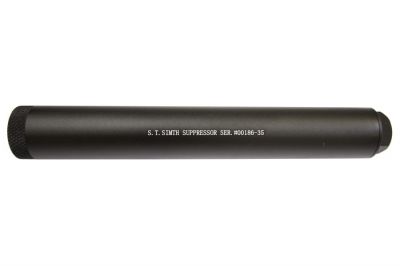 King Arms S.T. Smith Silencer 35x220 - Detail Image 1 © Copyright Zero One Airsoft