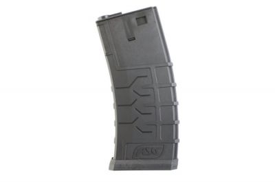 ASG ATS Fast Mag for M4 300rds - Detail Image 1 © Copyright Zero One Airsoft