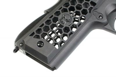 WE GBB 1911 Hex Cut (Black) - Detail Image 4 © Copyright Zero One Airsoft