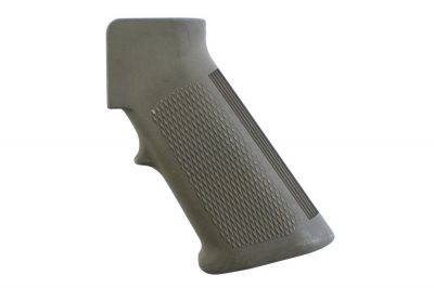 Guarder Enhanced Olive Grip for M16/M4 - Detail Image 1 © Copyright Zero One Airsoft
