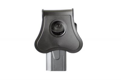 ASG Rigid Polymer Holster for Hi-Capa 5.1 (Black) - Detail Image 1 © Copyright Zero One Airsoft