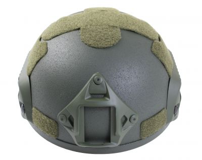 MFH ABS MICH 2002 Helmet (Olive) - Detail Image 9 © Copyright Zero One Airsoft