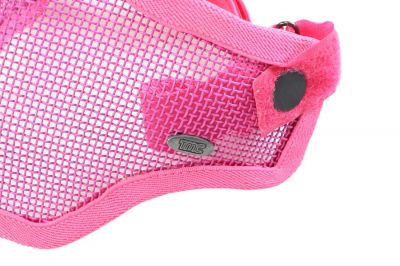 TMC Mesh Mask (Pink) - Detail Image 1 © Copyright Zero One Airsoft