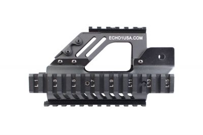 Echo1 20mm RIS Handguard for P90 - Detail Image 3 © Copyright Zero One Airsoft