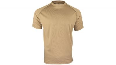 Viper Mesh-Tech T-Shirt (Coyote Tan) - Size Small - Detail Image 1 © Copyright Zero One Airsoft