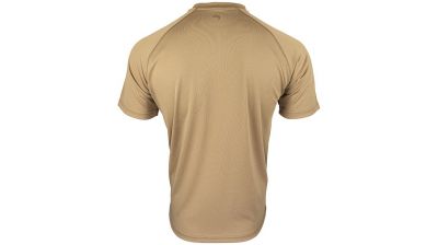 Viper Mesh-Tech T-Shirt (Coyote Tan) - Size Medium - Detail Image 2 © Copyright Zero One Airsoft
